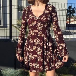 Cherry blossom mini dress